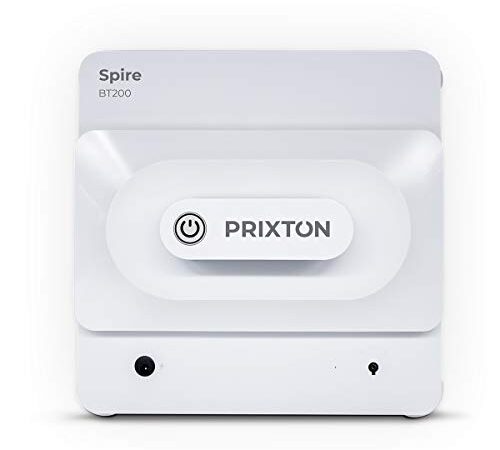 Prixton - Window Cleaner Spire BT200 - Robot Lavavetri Elettrico - Pulisce Vetri - Automatico con Controllo Tramite Telecomando o App per Smartphone