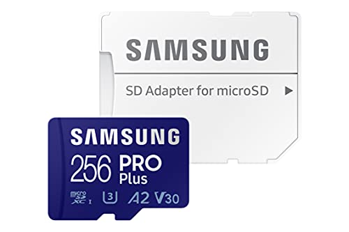 Samsung 256GB PRO Plus MicroSDXC 120MB/s +Adapter