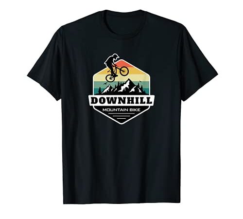 Downhill Mountain Bike - Funny MTB Maglietta