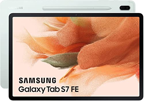 Samsung Galaxy Tab S7 FE - Tablet da 12,4" (WiFi, RAM da 6 GB, archiviazione da 128 GB, Android), colore: verde