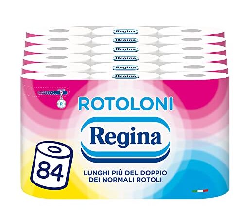Regina Rotoloni Carta Igienica, 84 Maxi Rotoli