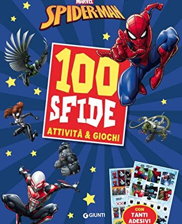 Spiderman. Marvel. 100 sfide. Attività e giochi. Sticker special color
